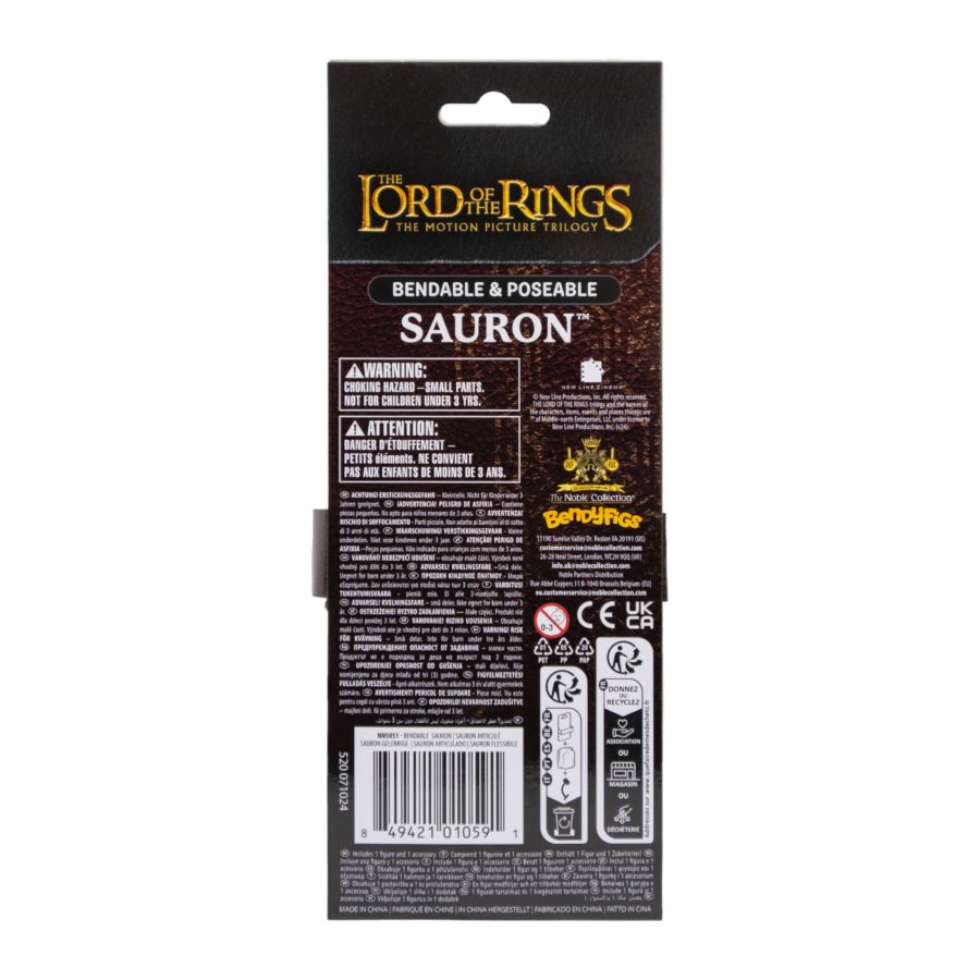 The Lord of the Rings - Sauron Bendable Figure