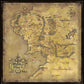 Lord of The Rings - Map of Middle Earth 1000pc Puzzle