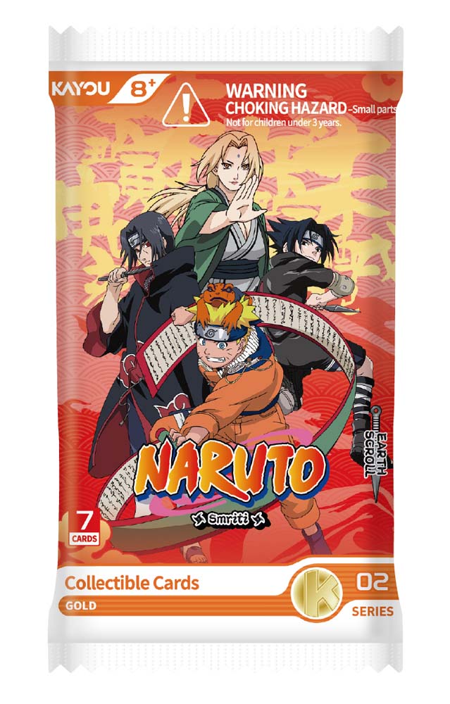 Kayou Naruto Smriti Collectible Cards Earth Scroll Series 2 Booster Pack