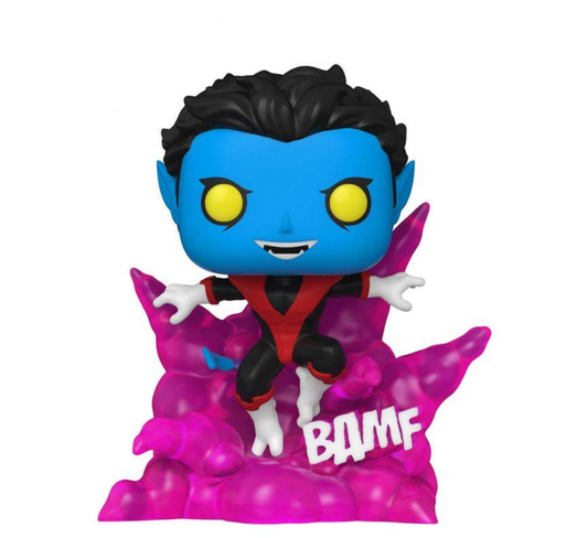 Marvel Comics - Nightcrawler Teleporting Glow US Exclusive Pop! Deluxe