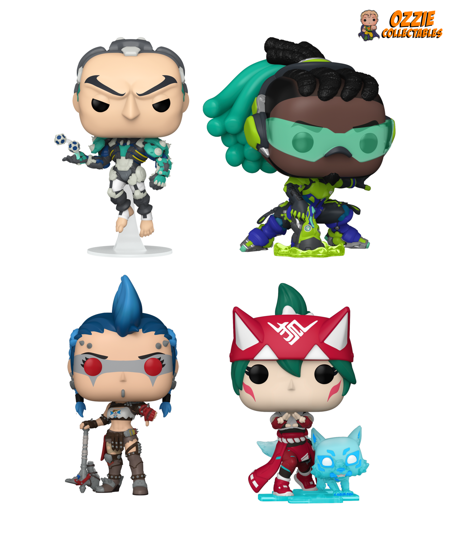 Overwatch 2 2023 Bundle - 4 POP! Vinyls