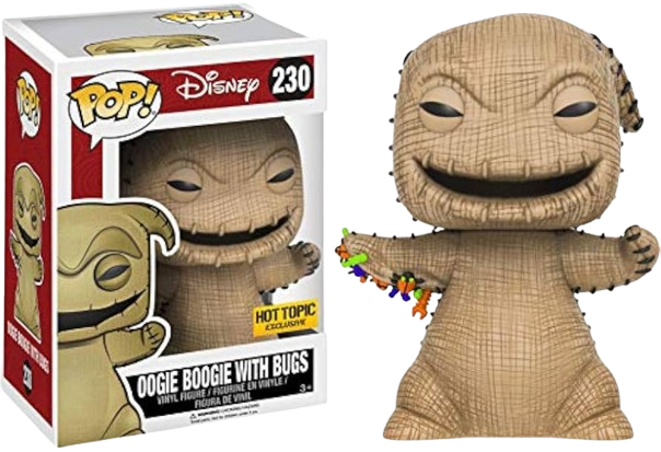 The Nightmare Before Christmas - Oogie Boogie (w/ Bugs) (Brown) Hot Topic Exclusive Pop Vinyl #230
