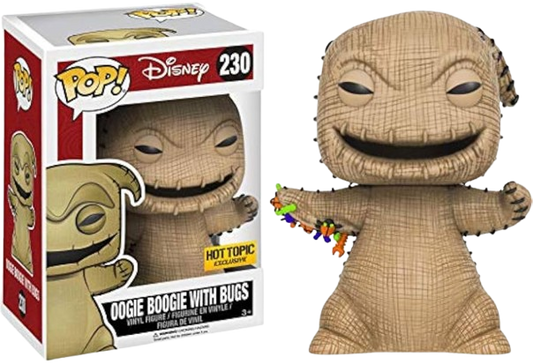 The Nightmare Before Christmas - Oogie Boogie (w/ Bugs) (Brown) Hot Topic Exclusive Pop Vinyl #230