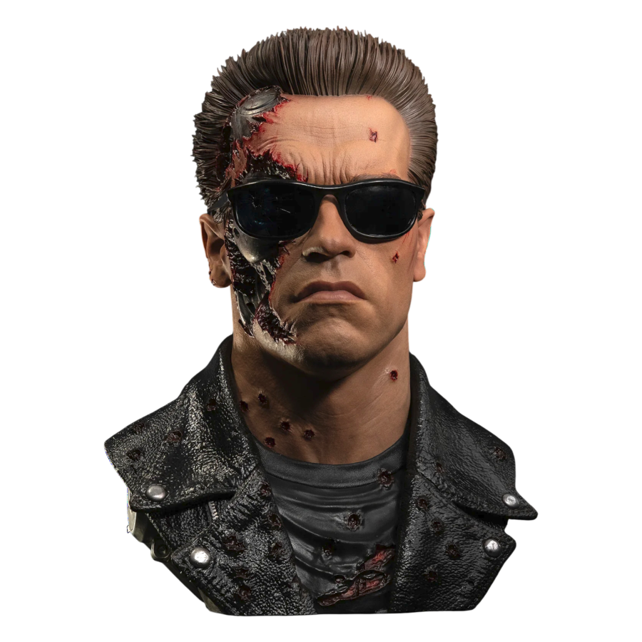 Terminator 2 - T-800 Model 101 Battle Damaged Art Mask