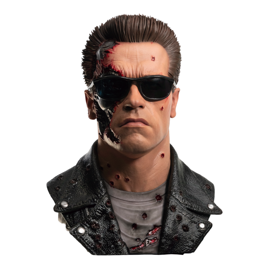 Terminator 2 - T-800 Model 101 Battle Damaged Art Mask