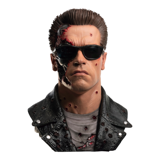 Terminator 2 - T-800 Model 101 Battle Damaged Art Mask