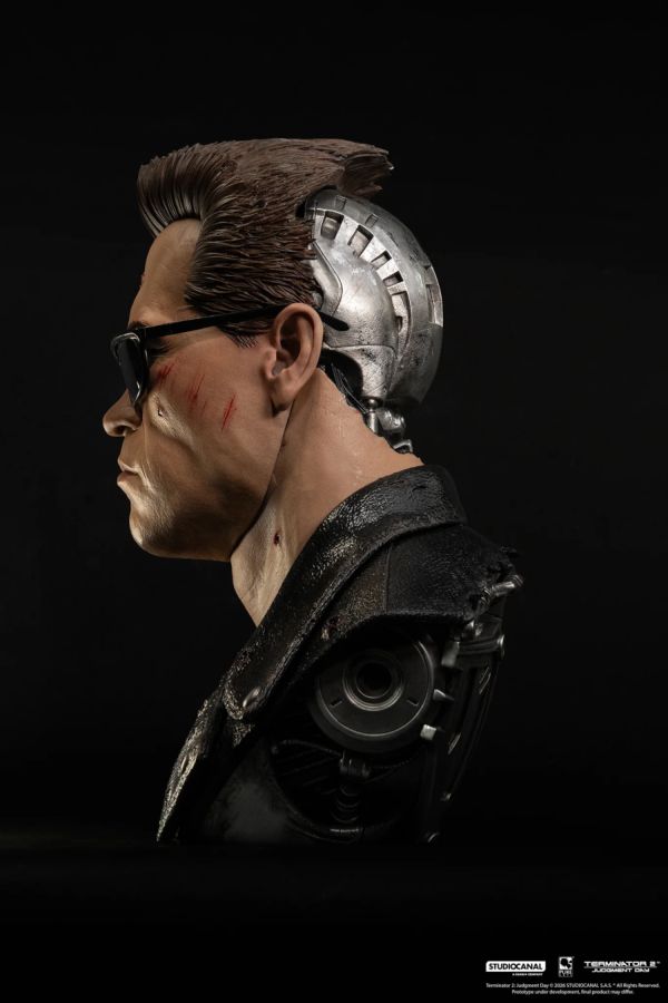 Terminator 2 - T-800 Model 101 Battle Damaged Art Mask