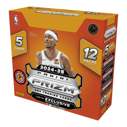 NBA - 2024/25 Prizm International Basketball Hobby Trading Cards (Display of 12)