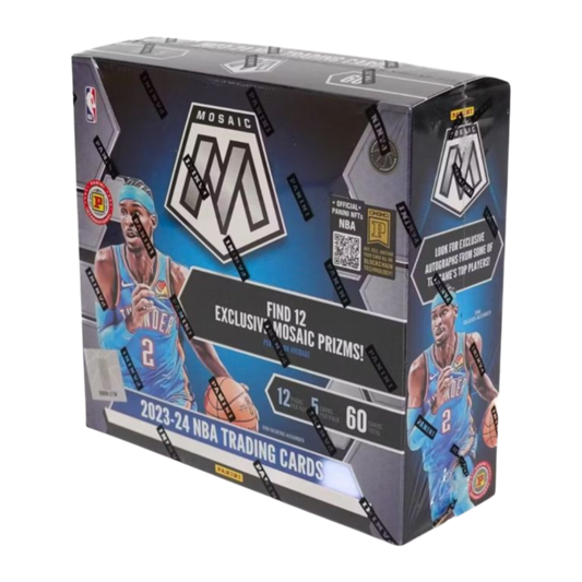 NBA - 2023/24 Mosaic Basketball Cards (Display of 12)