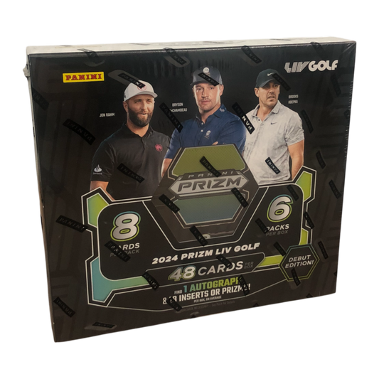 Golf - 2024 Prizm LIV Golf Hobby Trading Cards Debut Edition (Display of 6)
