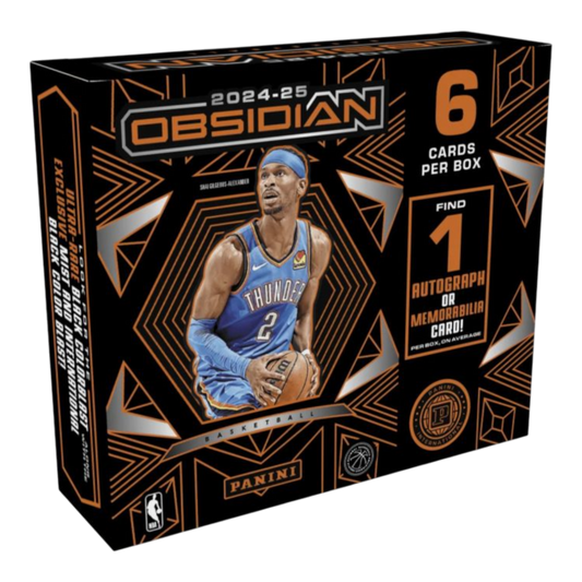 NBA - 2024-25 Obsidian Basketball International Hobby Trading Cards (Display of 1)