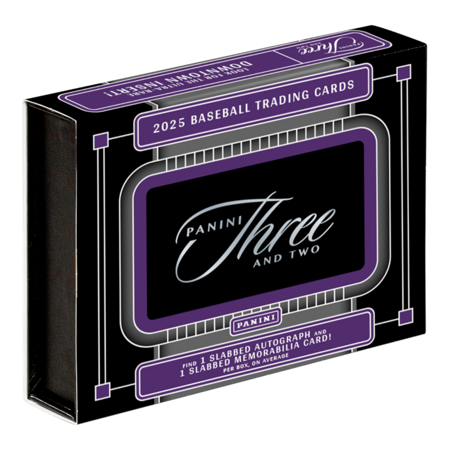 MLB - 2025 Three & Two Baseball Hobby Trading Cards (Display of 1)