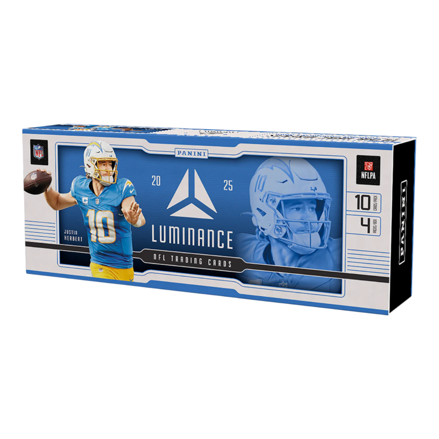 NFL - 2025 Luminance Football Hobby Trading Cards (Display of 4)