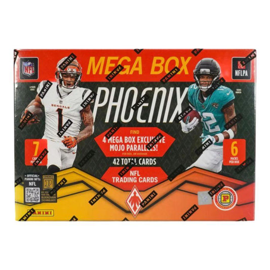 NFL - 2025 Phoenix Football International Mega Hobby Trading Cards (Display of 5)