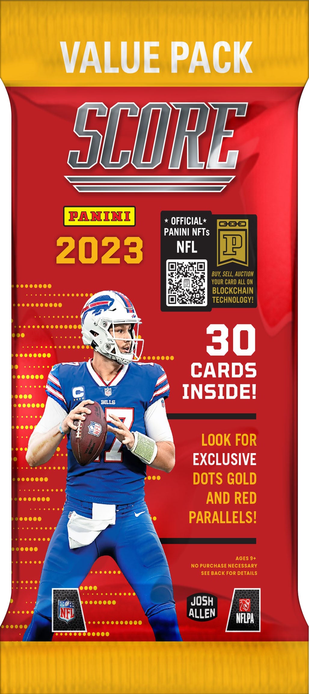 PANINI 2023 Score NFL Football Fat Pack