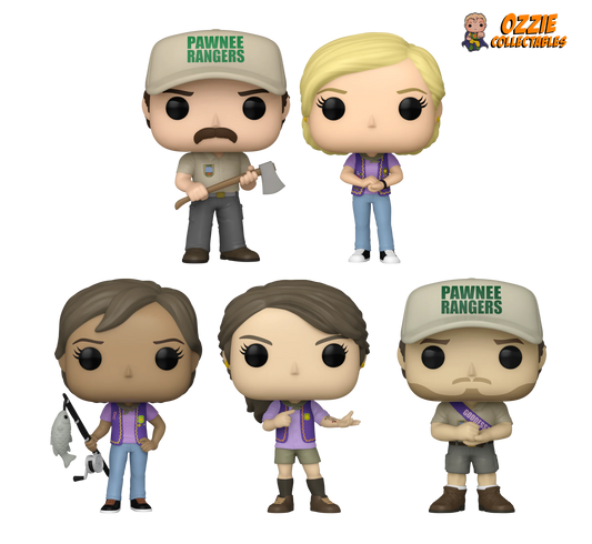 Parks & Recreation 2023 Bundle - 5 POP! Vinyls