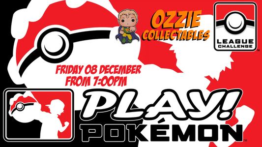 Play! Pokémon League Challenge DECEMBER 8th Friday 7pm