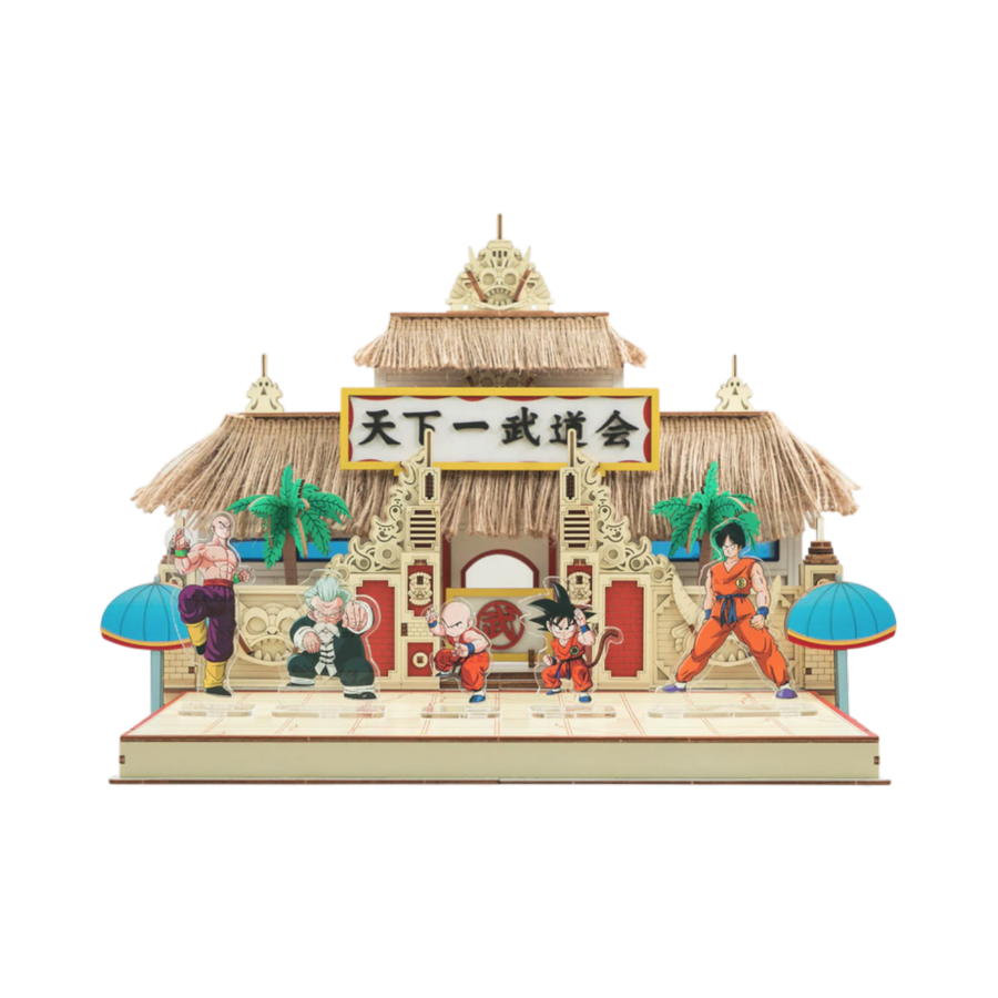 Dragon Ball Z - Tenkaichi Budokai Wood Construction Set with Acrylic Figures (191Pieces)