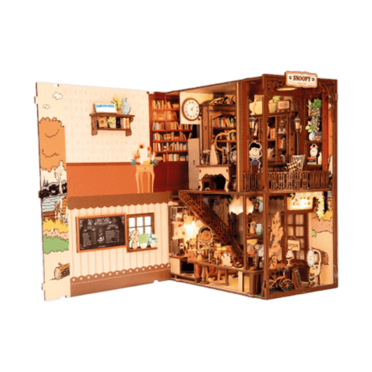 Peanuts - Snoopy Book Nook Construction Set