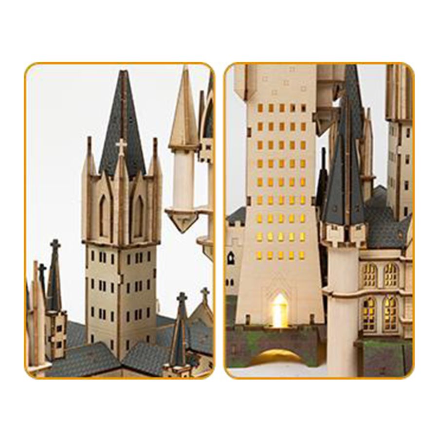 Harry Potter - The Astronomy Tower Wooden Construction Craft Set