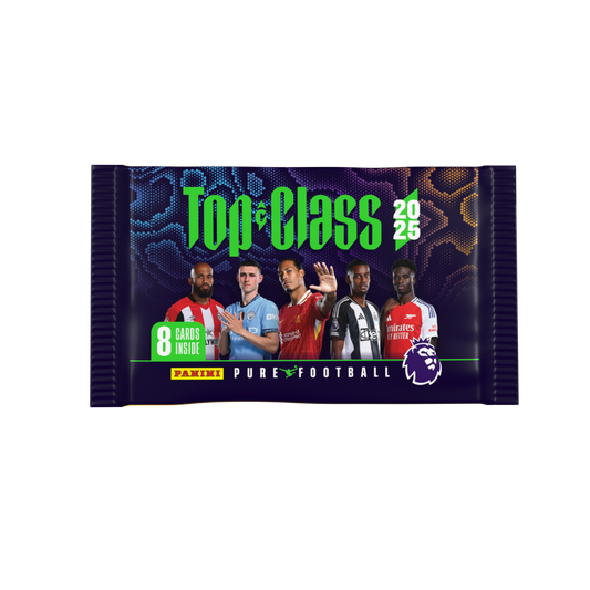 Panini EPL TOP Class 2025 Soccer Cards Booster Pack