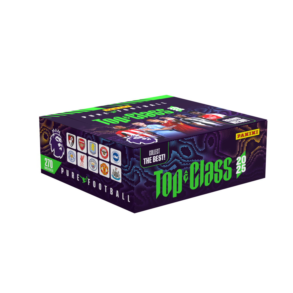 Panini EPL TOP Class 2025 Soccer Cards Booster Box