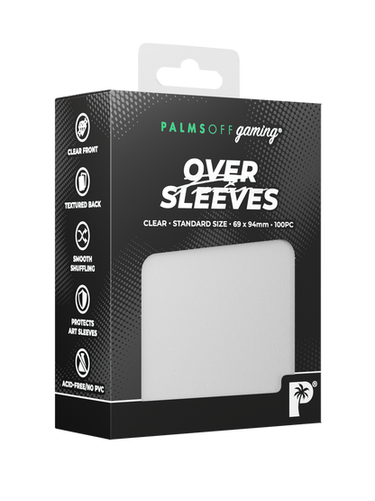Premium Over Sleeves - Standard Size - Clear - 100Pc