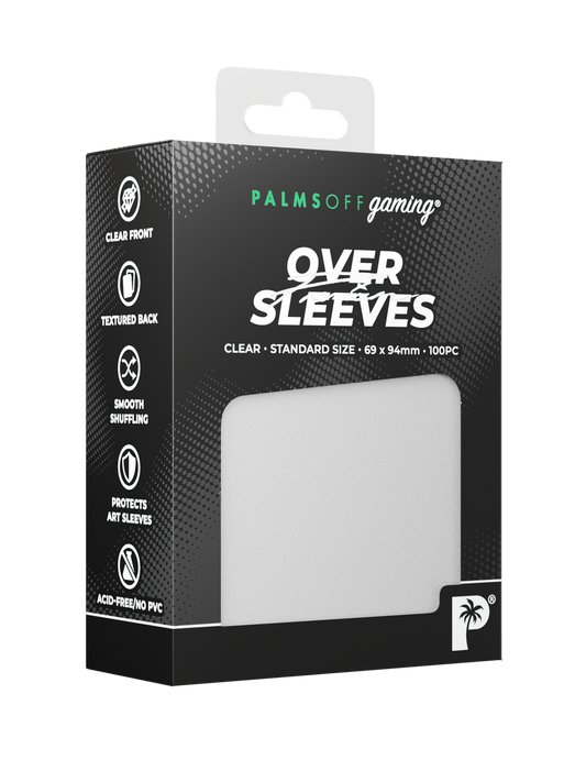 Premium Over Sleeves - Standard Size - Clear - 100Pc