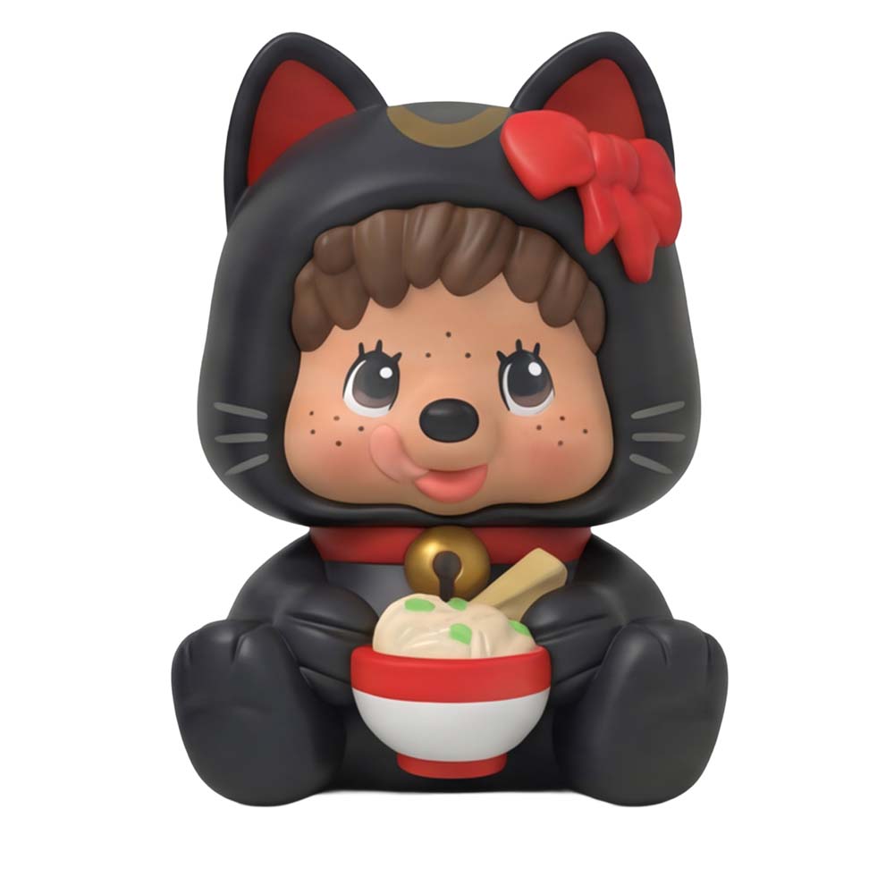 Rokimoto Monchhichi Lucky Cat Mystery Collectible