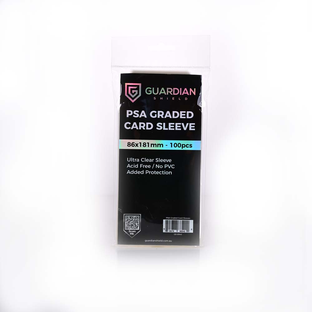 GUARDIAN SHIELD  PSA Graded Card Sleeve 100pk