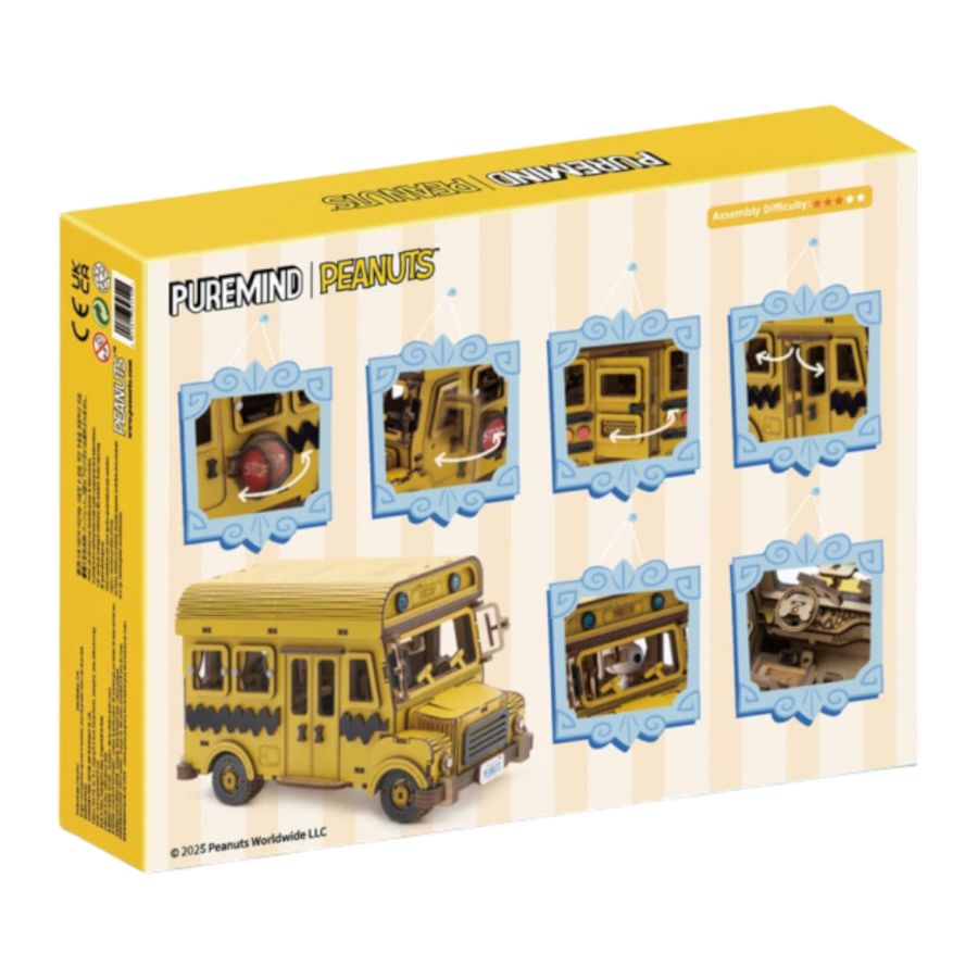 Peanuts - Snoopy School Bus (253 Pcs)
