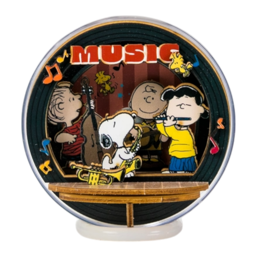 Peanuts - Snoopy Night Of Music Wooden Theater (27 Pcs)
