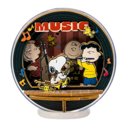 Peanuts - Snoopy Night Of Music Wooden Theater (27 Pcs)