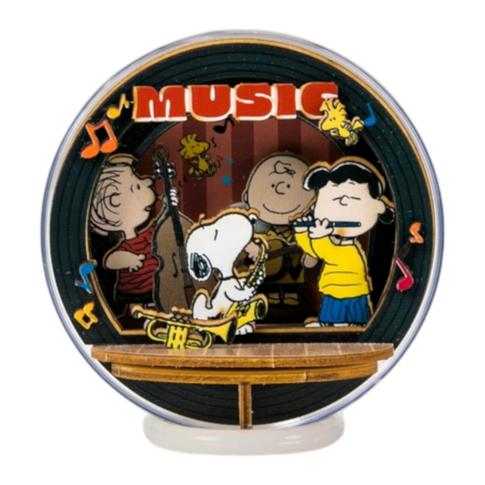 Peanuts - Snoopy Night Of Music Wooden Theater (27 Pcs)