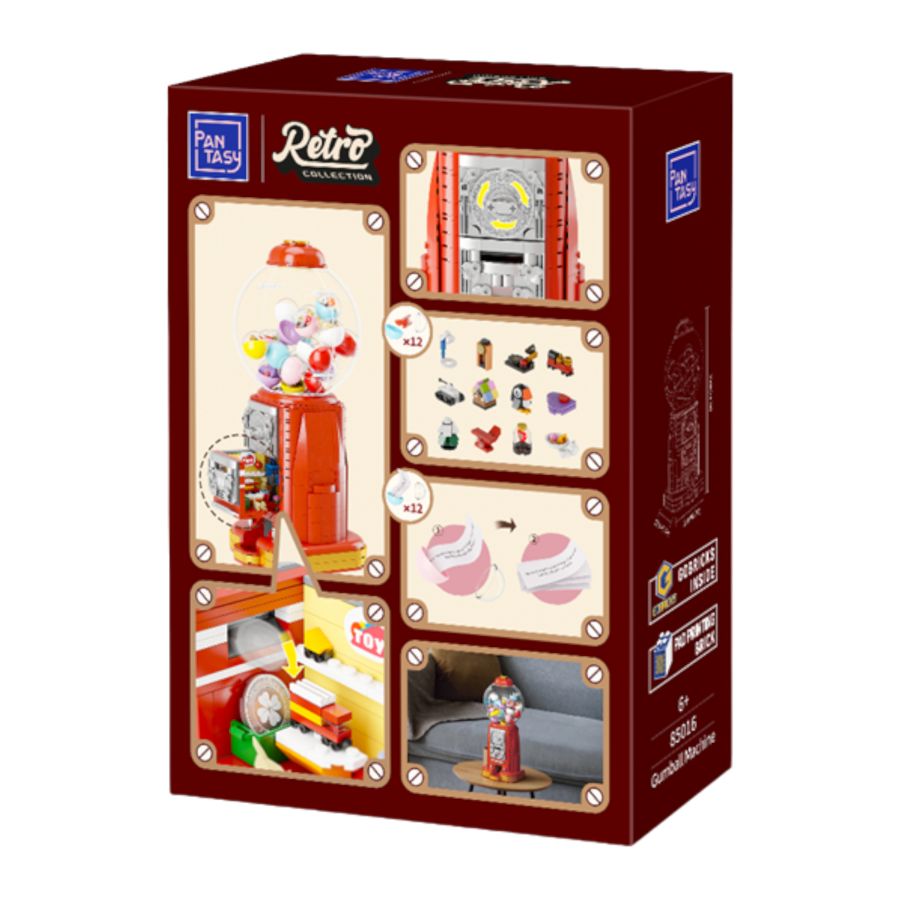 Retro Collection - Gumball Machine Construction Set (892 pcs)