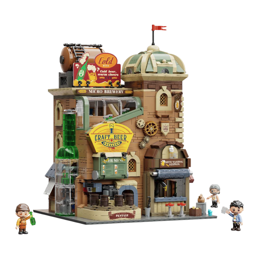 Retro Series - Craft Brewery (3445 Piece Kit)
