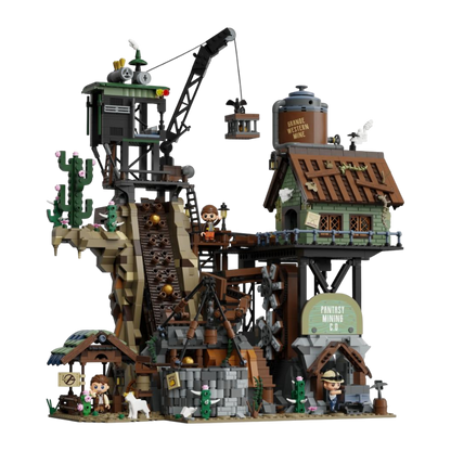 Retro Collection - Western Mine Construction Set (2990 Pieces)