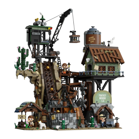 Retro Collection - Western Mine Construction Set (2990 Pieces)