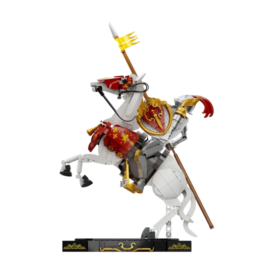Warrior Series - Medieval Knight on Horse Construction Set (905 Pieces)