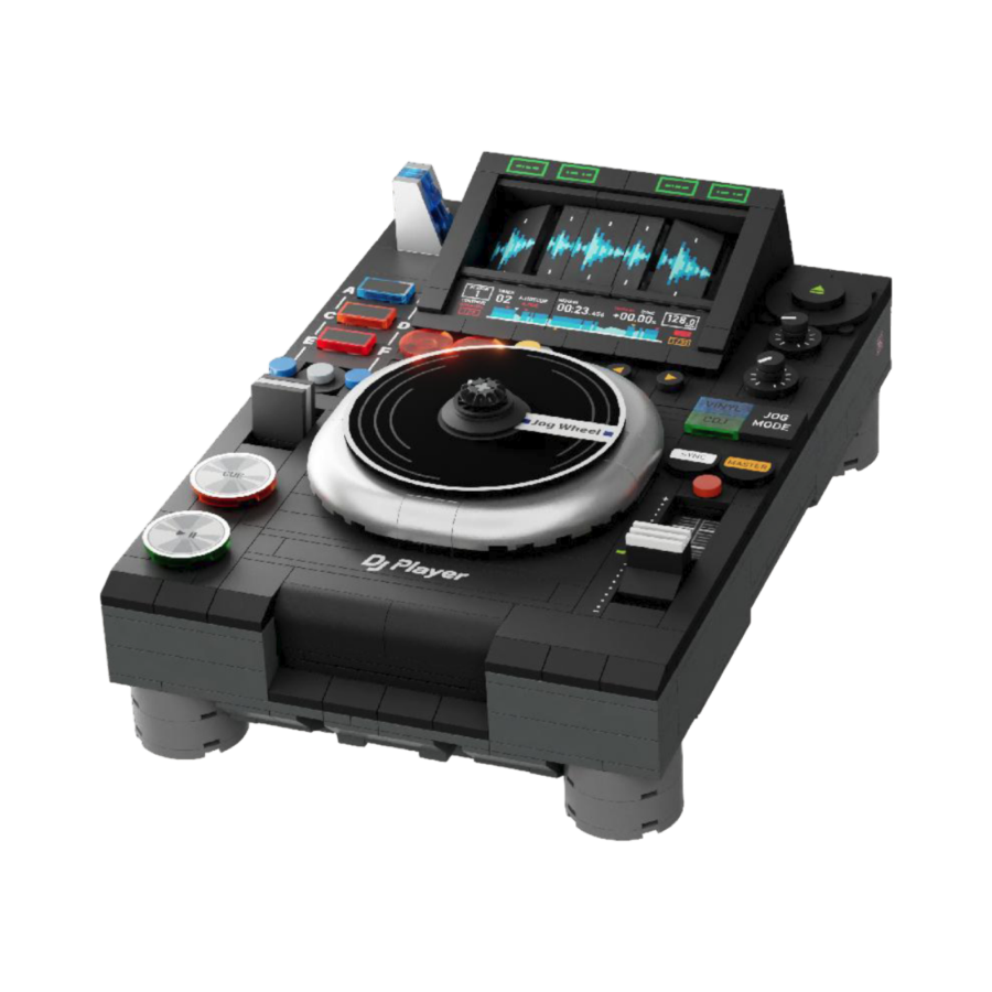 Retro Collection - DJ Player Construction Set (869 Pieces)