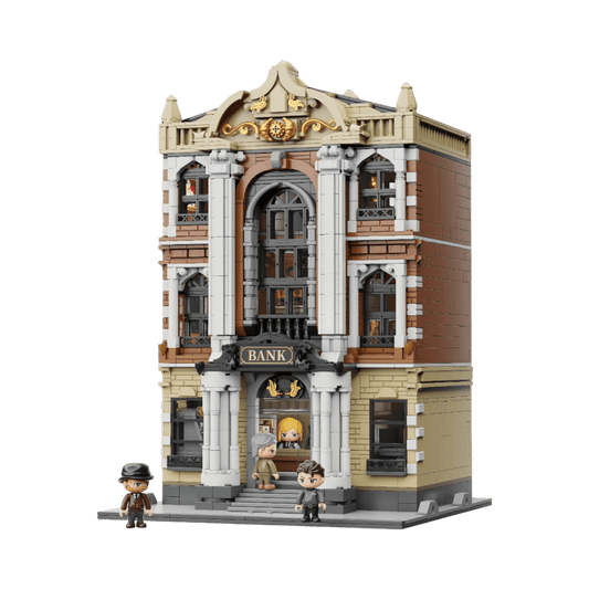 Retro Series - Bank Construction Set (2634 Pieces)