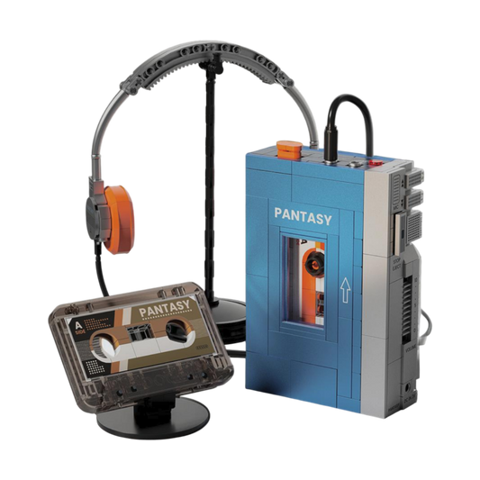 Retro Collection - Cassette Player Construction Set (569 Pieces)