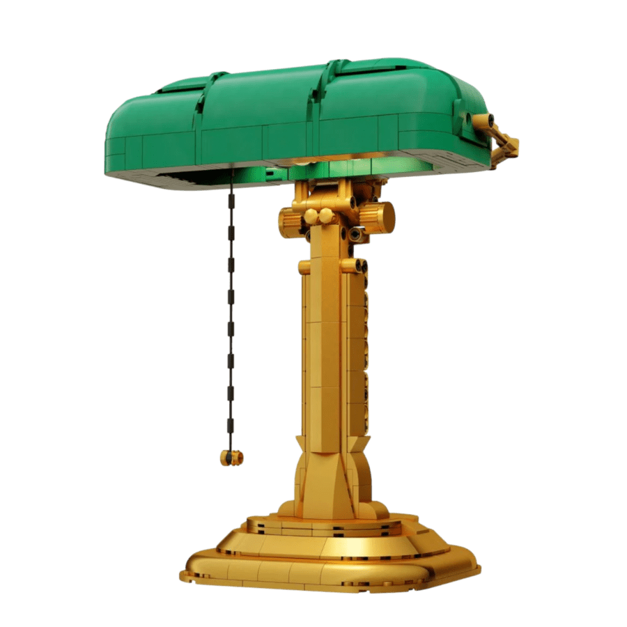 Retro Collection - Bankers Desk Light Construction Set (523 Pieces)