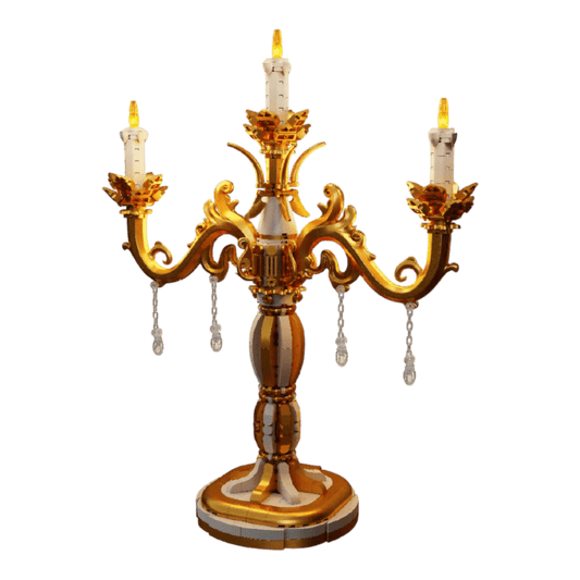 Retro Collection - Candle Holder Construction Set (593 Pcs)