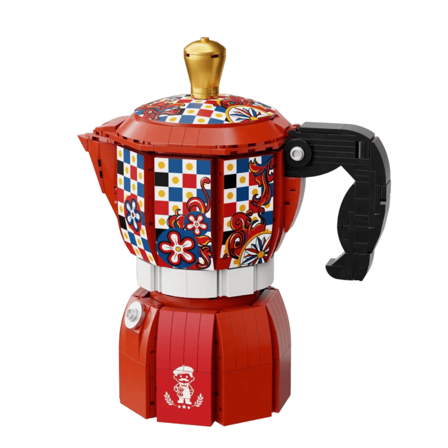 Retro Collection - Moka Pot Construction Set (533 Pieces)
