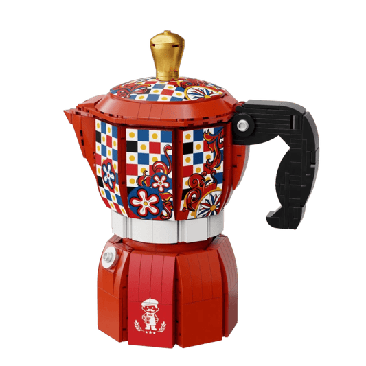 Retro Collection - Moka Pot Construction Set (533 Pieces)