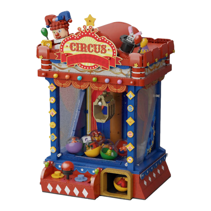 Circus - Claw Machine Construction Set (1910 Pieces)
