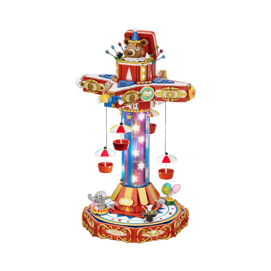 Retro Collection - Circus Paradrop Construction Set (1680 Pieces)