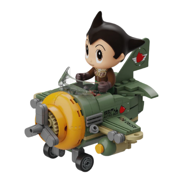 Astro Boy - Astro Boy in Airplane Construction Set (161 Piece Kit