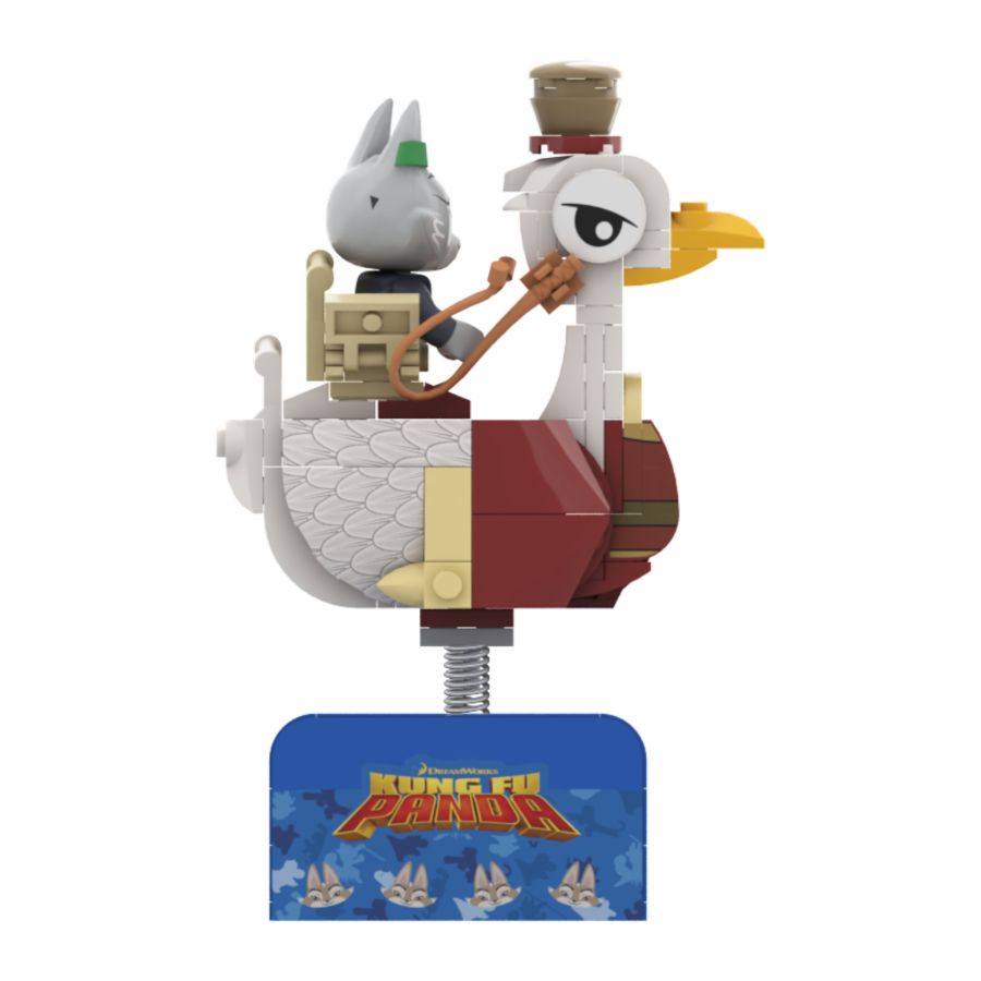 Kung Fu Panda - Zhen on SkateKart Buildable Figure (136pcs)